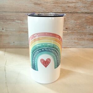 Kids rainbow tumbler